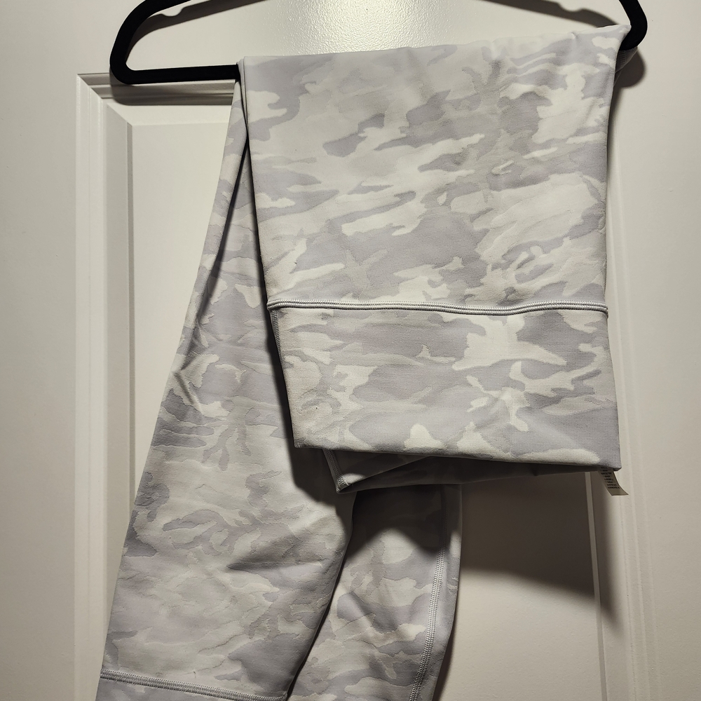 Gray Camouflage Leggings